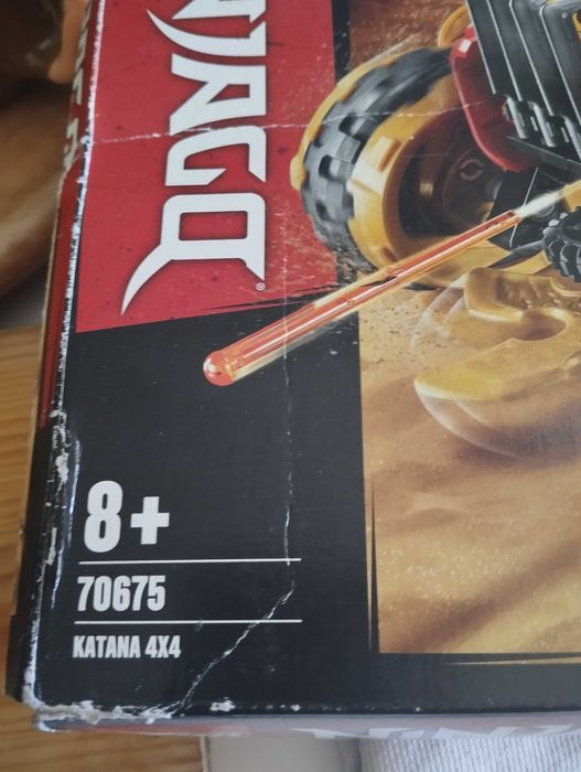 Lego Ninjago caixa e instruções