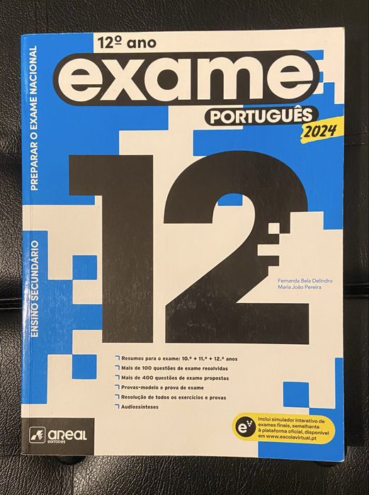 Livro preparacão exame de Portugues 2024