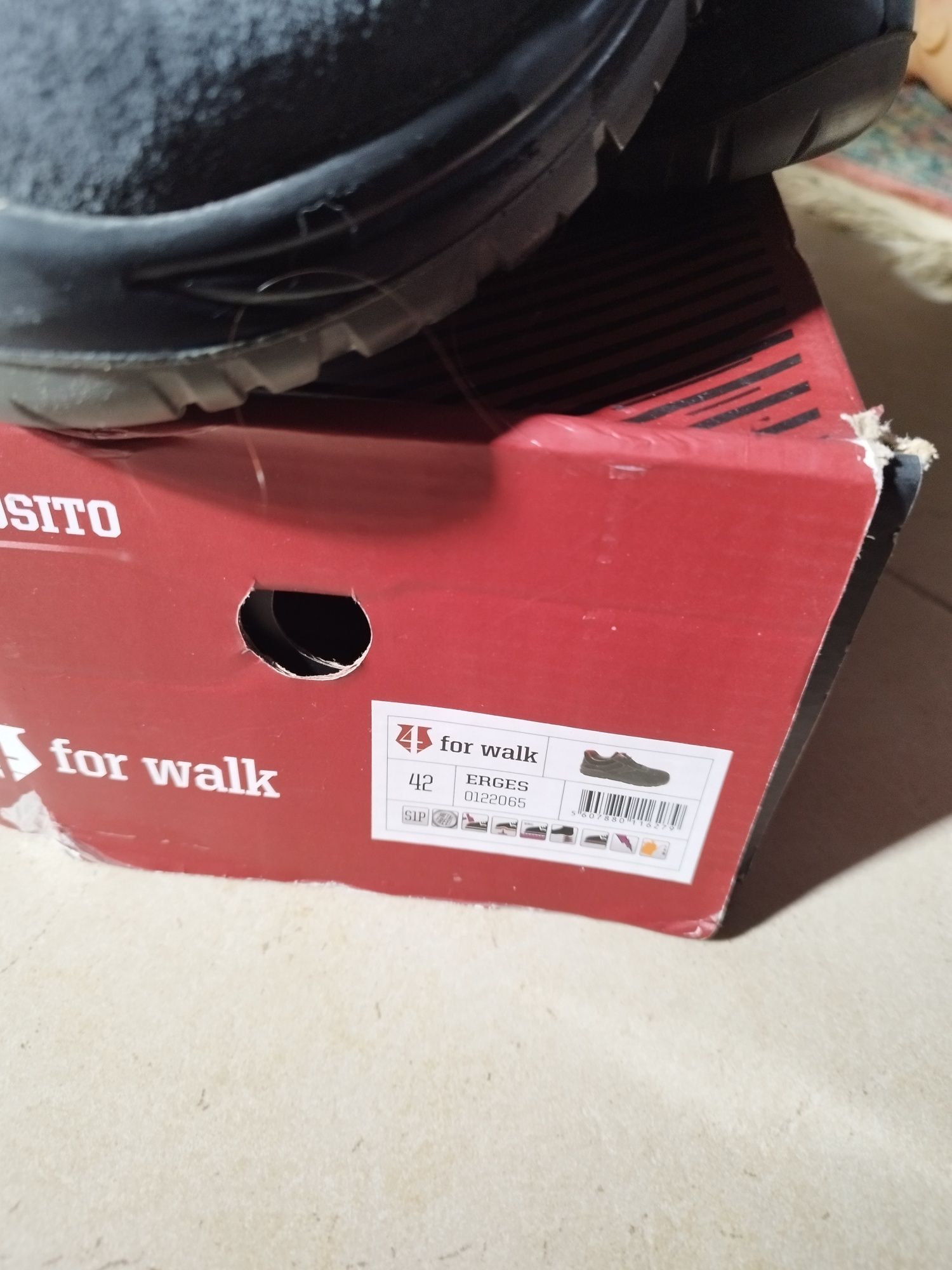 Sapatos de segurança/biqueira de aço n.40 e 42