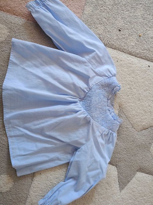 Piękna bluzka dziewczęca firmy Zara rozmiar 92