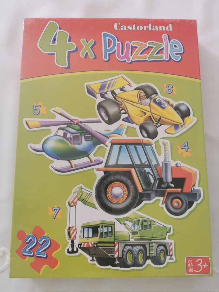 Nowe 4X Puzzle CASTORLAND 4*5*6*7