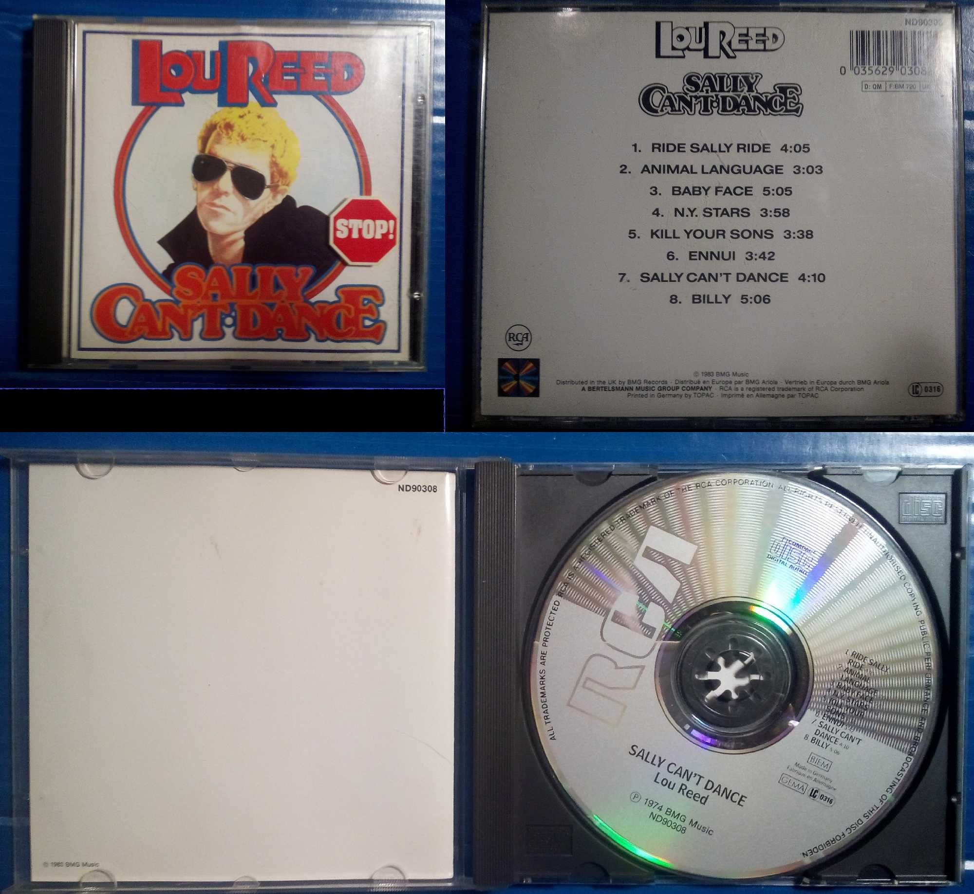 Discografia de LOU REED (1942–2013) — 5 CDs (um dos quais duplo)