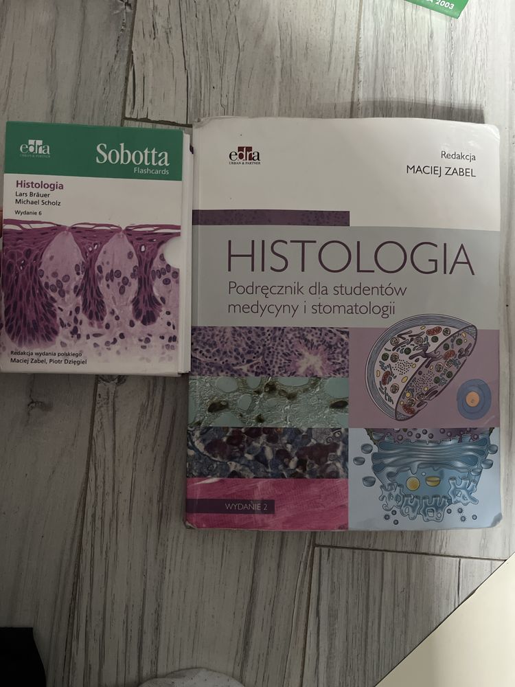 Histologia Zabel i fiszki sobotta