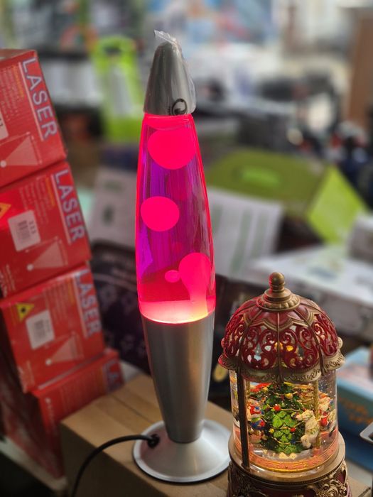 Лава лампа   34,41 см однокольорові та двокольорові