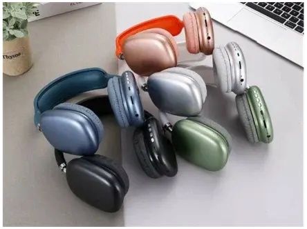 Бездротові повнорозмірні Bluetooth навушники Macaron P9 Max НА ПОДАРОК