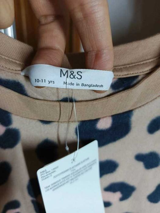 Nowa z metką bluzka M&S w panterkę
