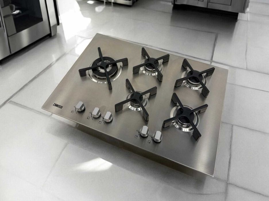 Газова варильна поверхня Zanussi ZGU76534XA - варочная поверхность