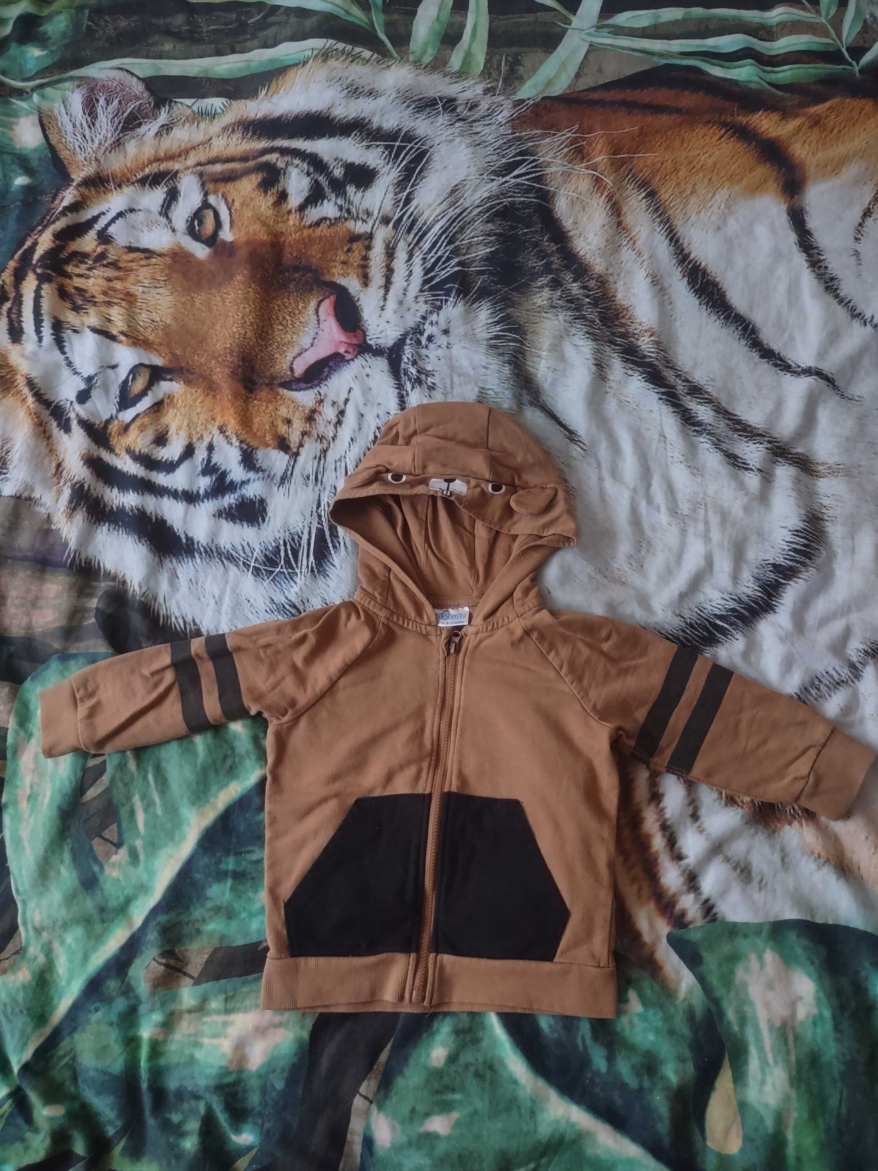 Bluza niemowlęca rozmiar 80 zapinana na zamek