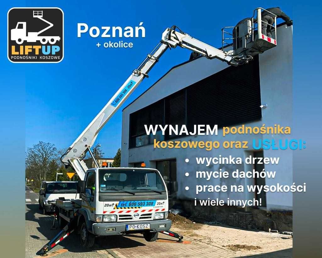 Podnośnik Koszowy wynajem z operatorem + usługi