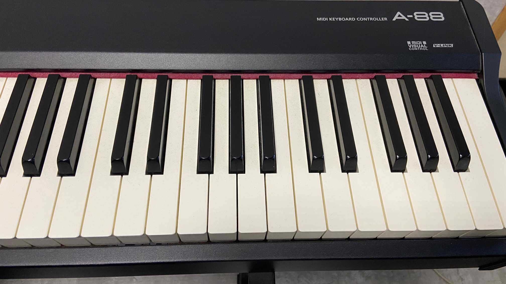 Klawiatura Sterująca Pianino MIDI Roland A88 Młoteczkowa Jak Nowa