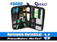 #3085 Zestaw narzędzi sieciowych RJ45 Geko G30840