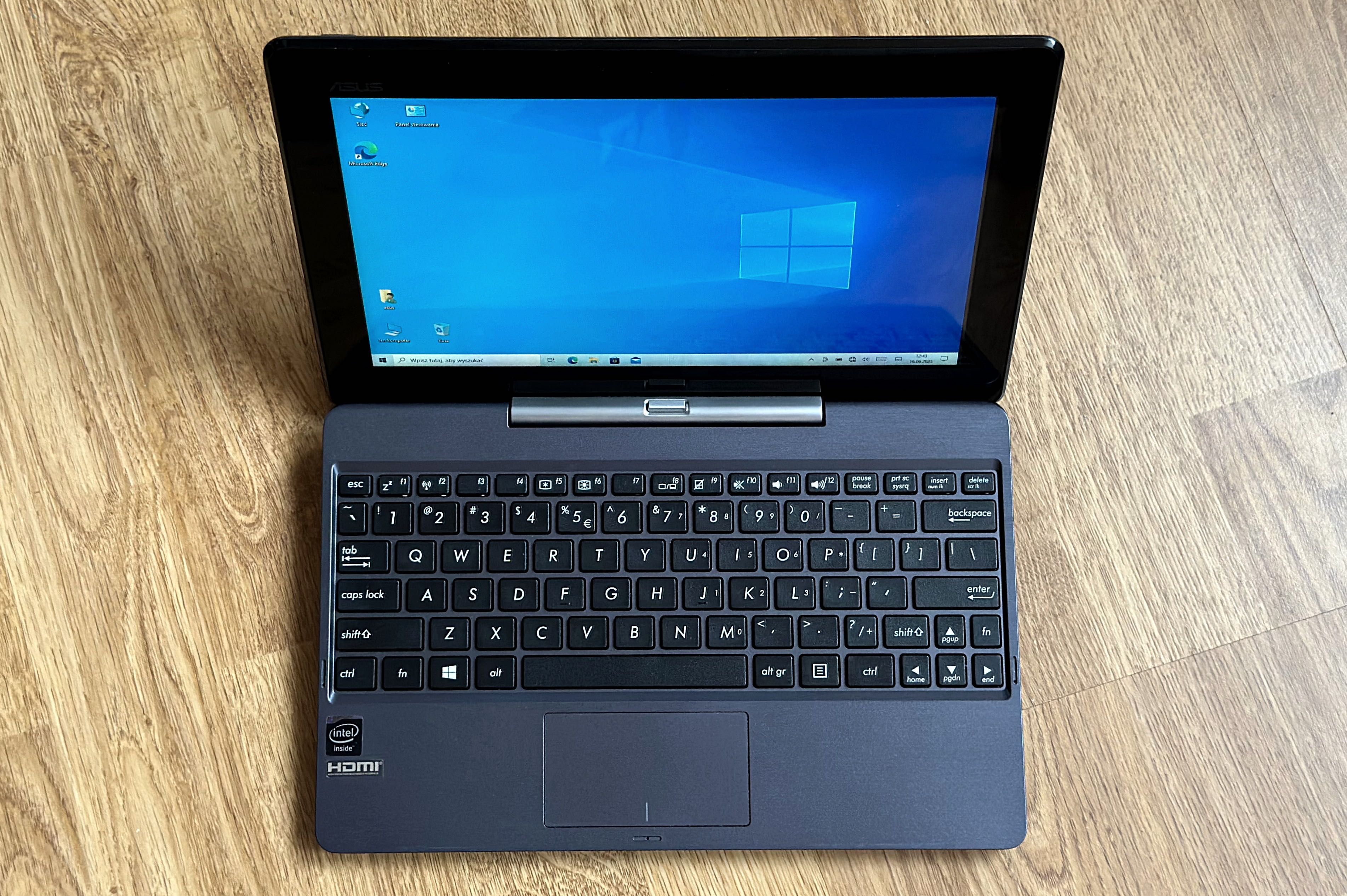 ASUS Transformer Book T100TA, 32GB + 500GB, ekran dotykowy odpinany