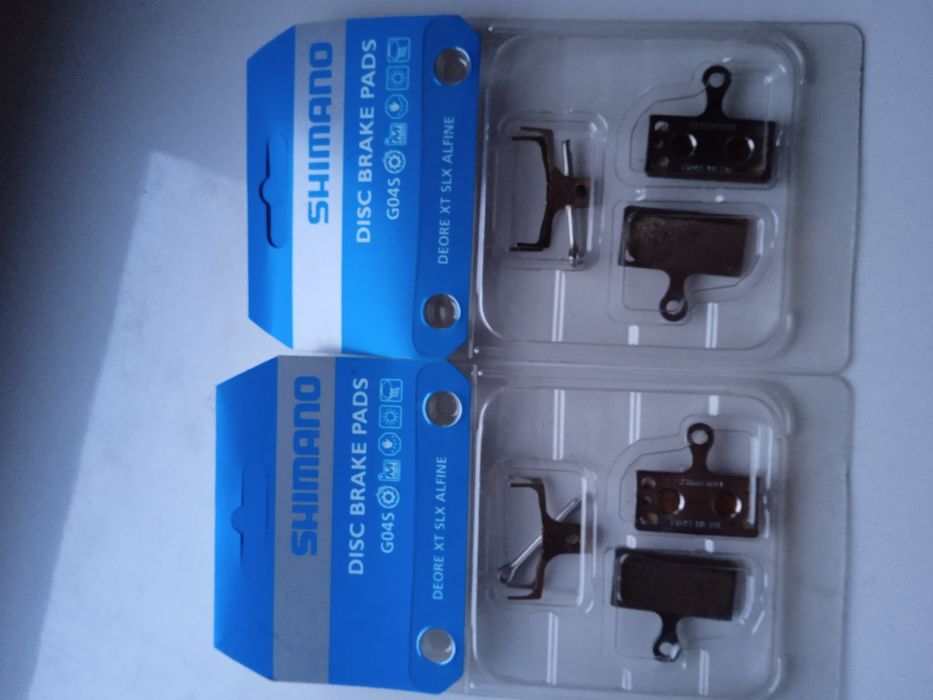 Nowe Klocki tarczowe  Shimano XTR G04S metaliczne