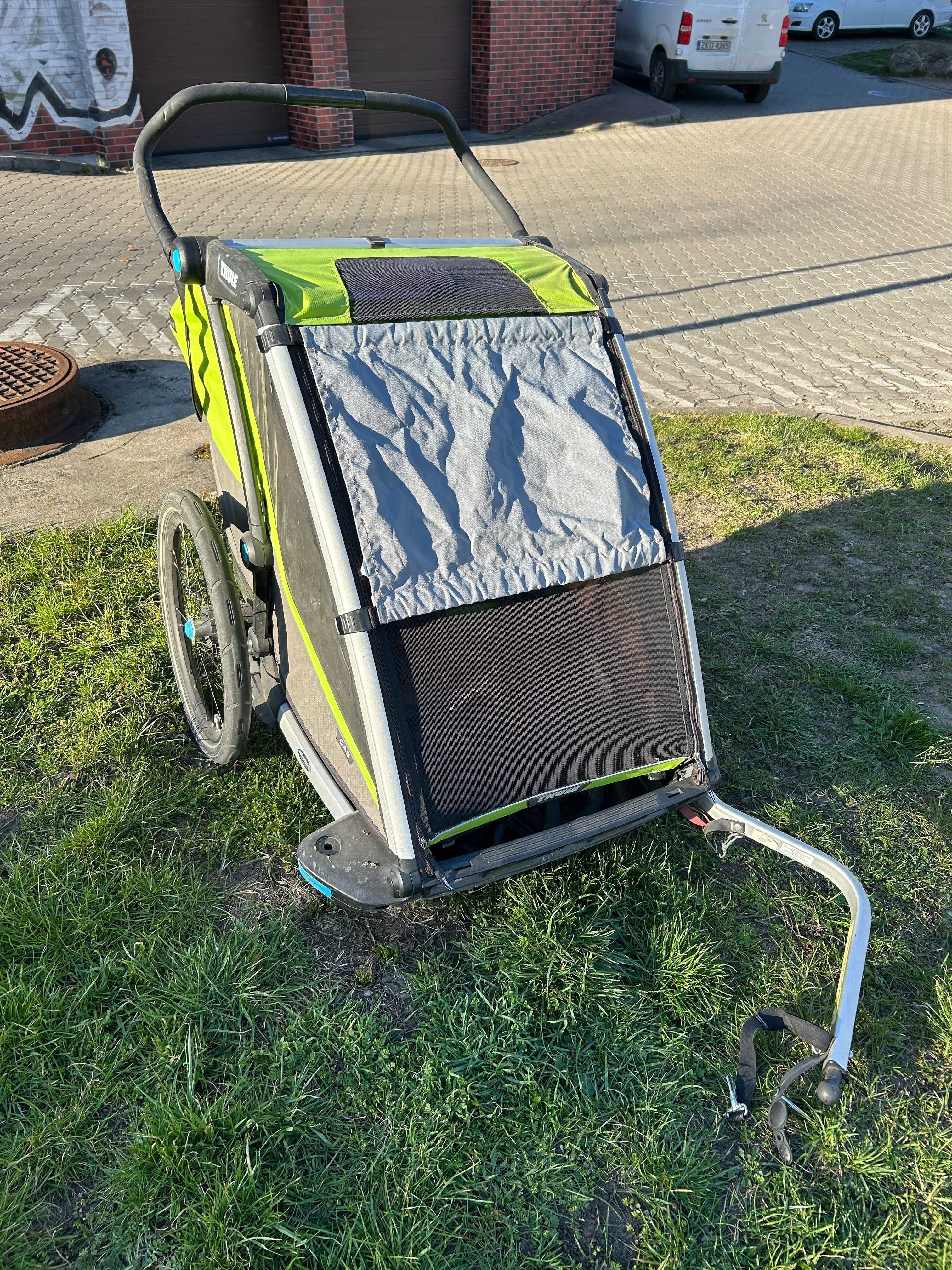 Thule Cab 2 XXL – Przyczepka Rowerowa 2w1 z Pełnym Wyposażeniem