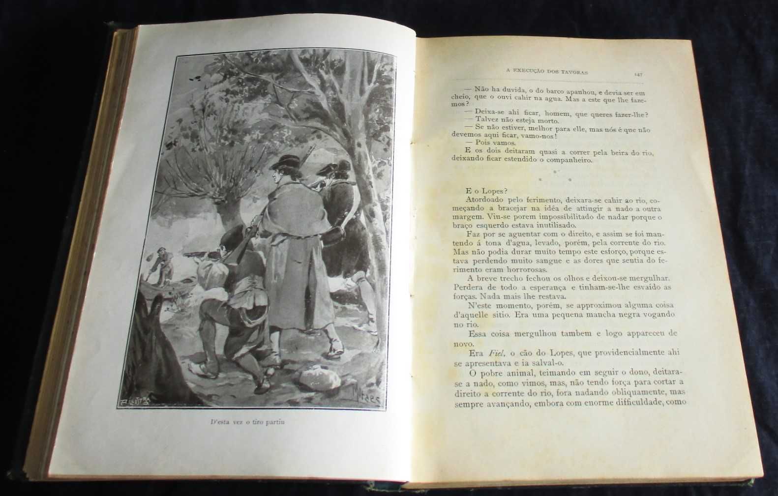 Livro A Execução dos Távoras Romance Histórico César da Silva 3 Vol