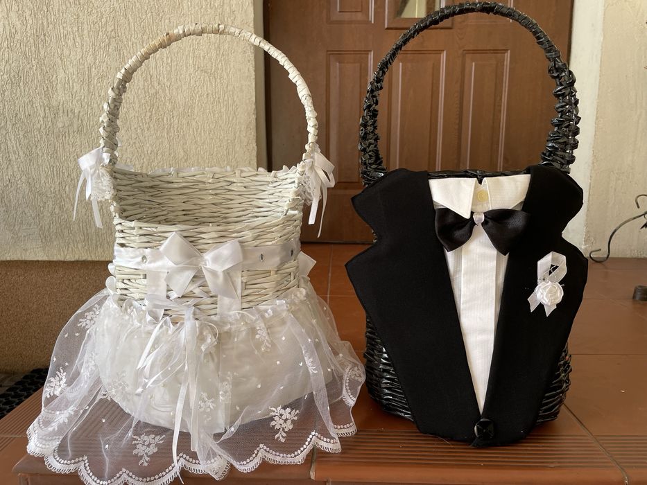 Koszyk ślubny, Pani Młoda Pan Młody