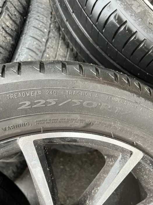 Диски Autec Astana 7,0 17 5x112 ET45 DIA57,1 + Шини Michelin