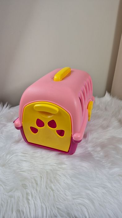 Transporter dla zwierzaka zabawkowy duży plastykowy