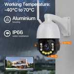 Kamera Śledzenie WiFi POE 8MP 30xZoom Optyczny + KartaSD 128GB