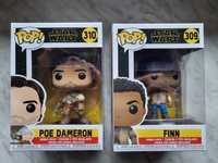 Funko POP Poe Dameron 310 i Finn 309 /STAR WARS