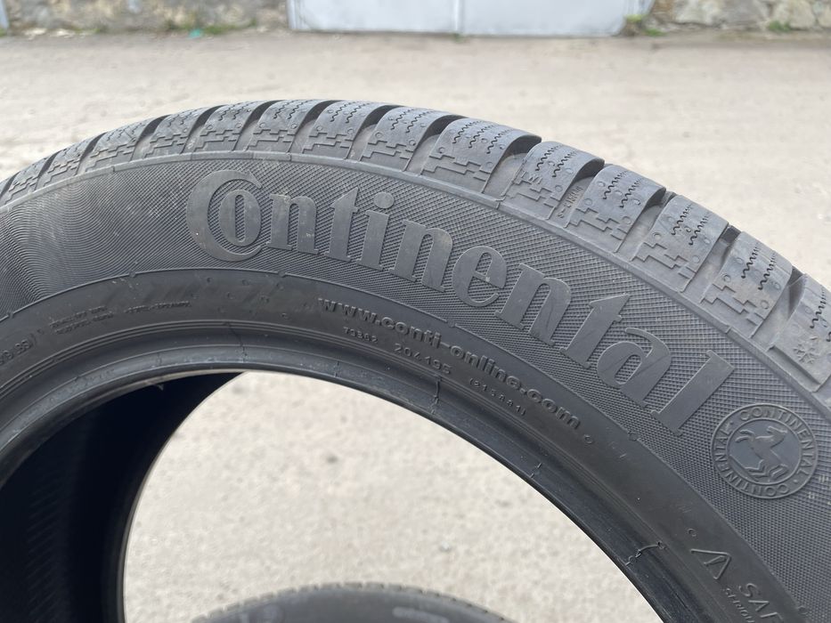 Практично нові зимові шини Continental 225/55 R17