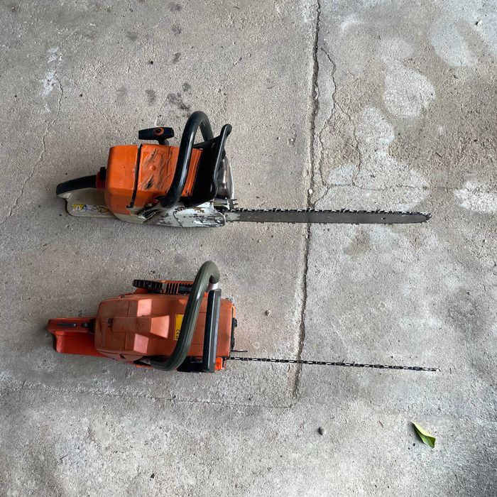 Motosserras Husqvarna e Stihl