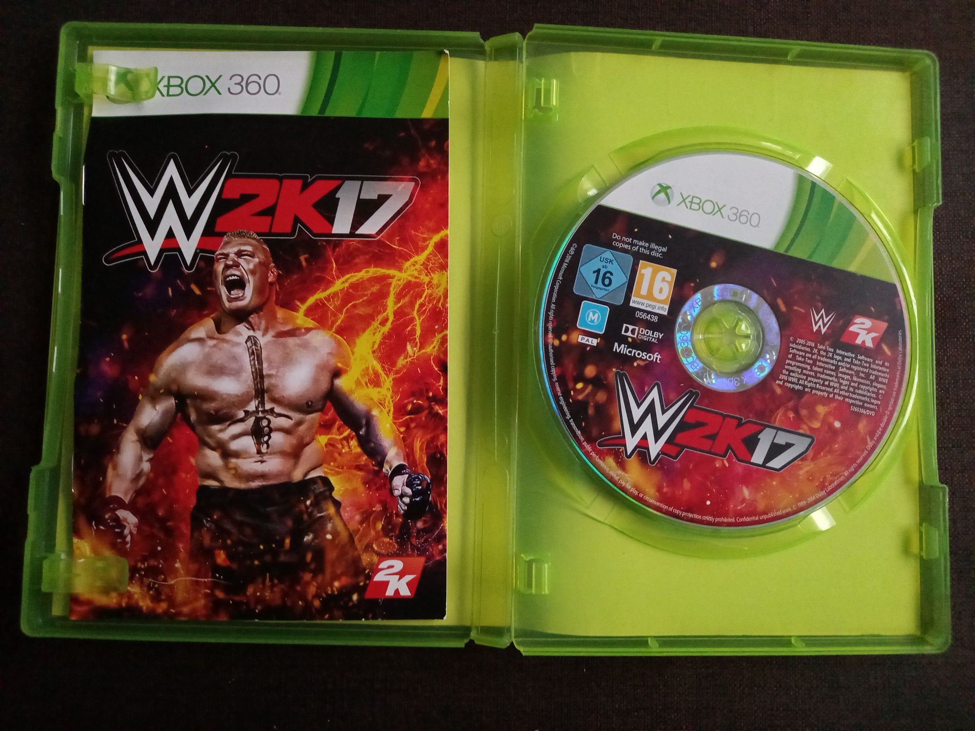 Gra W2k17 na konsolę xbox 360 W 2k17 WWE wrestling