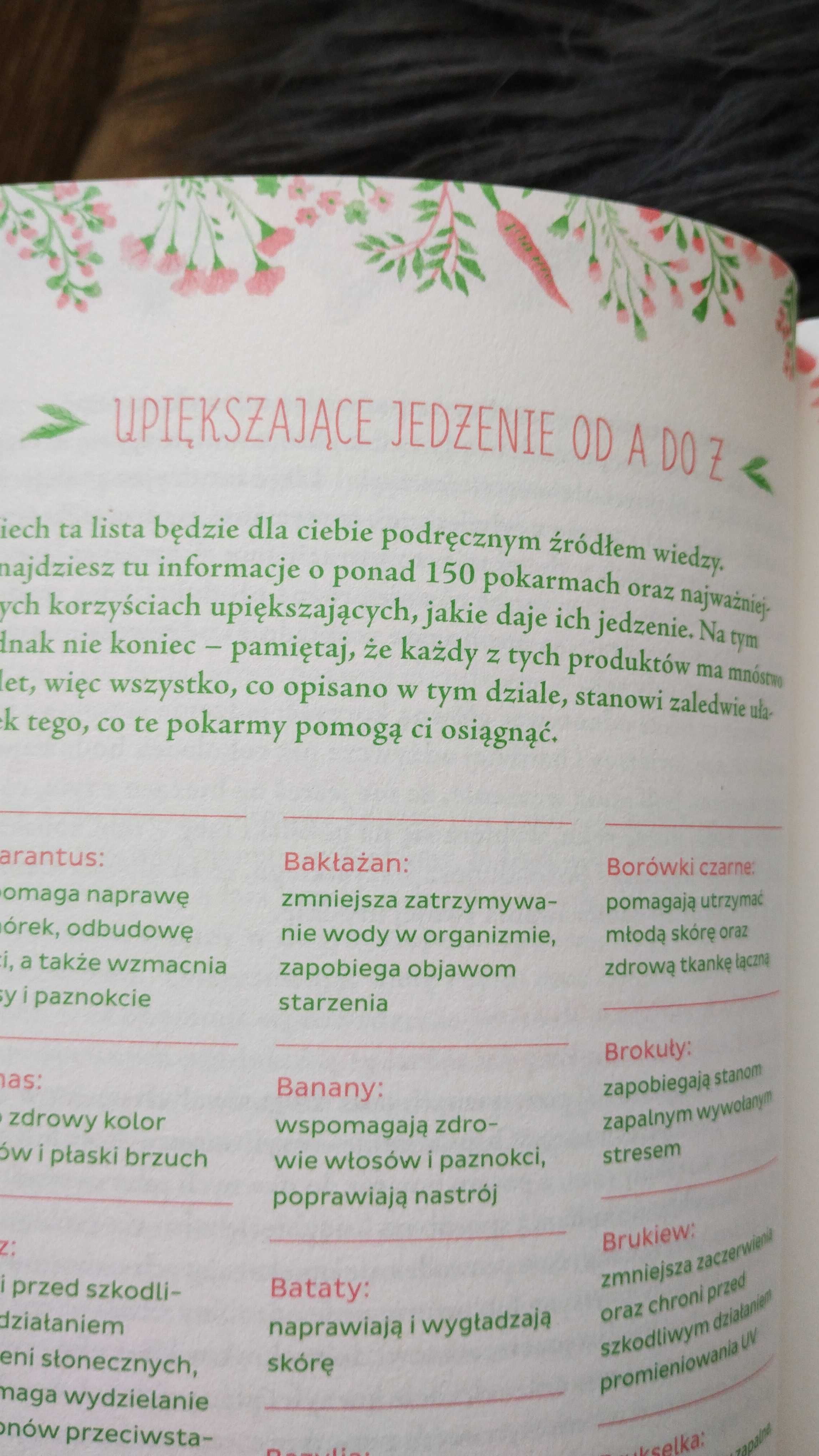 Uniwersalny kalendarz dietetyczny  "Jedz i bądź piękna"