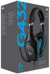 Słuchawki nauszne Logitech G432 Surround Sound Gaming