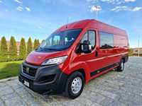 Fiat Ducato MAXI Brygadowy 6-7 Osobowy  MAX Furgon 7 Osób Brygadówka 150KM Hak Klima F-Vat 23% Finansowanie