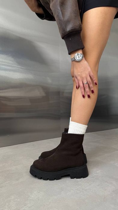 Стильні зимові челсі