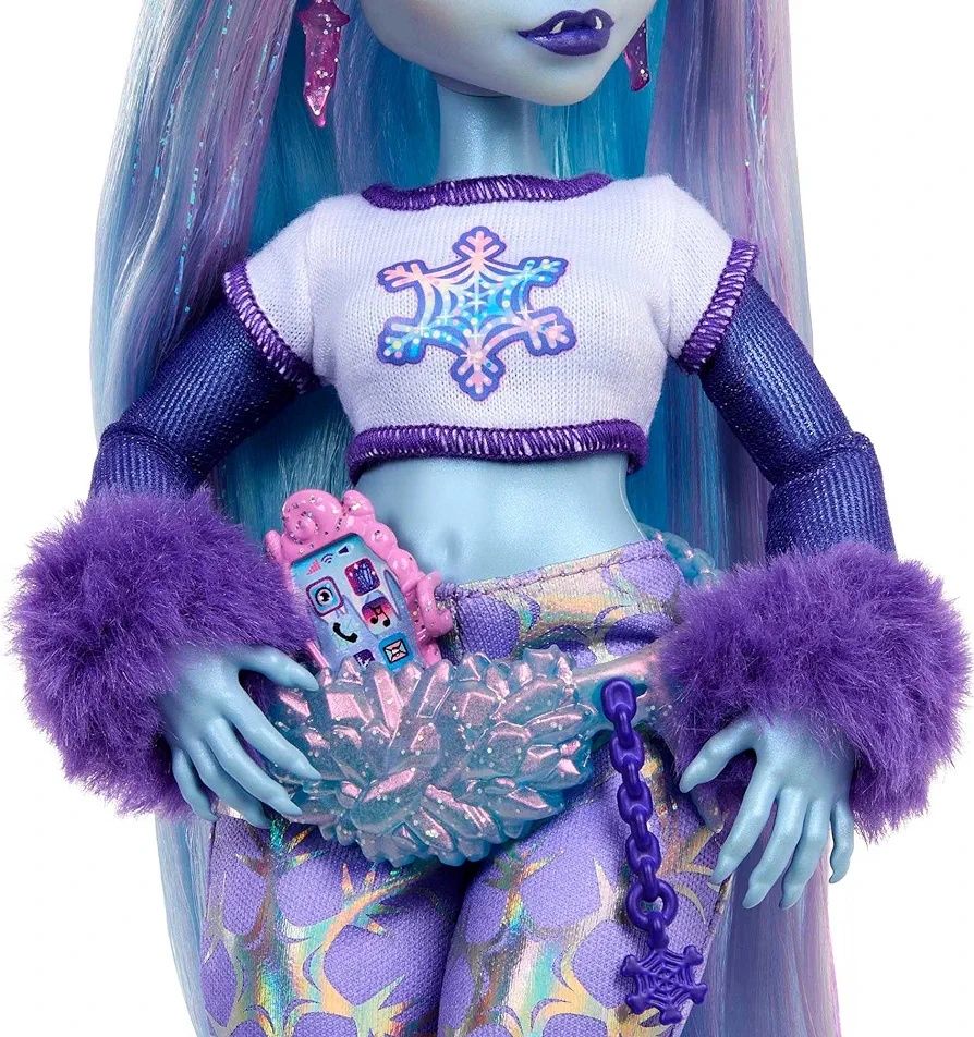 Лялька Monster High Doll, Abbey Bominable Yeti with Pet Mammoth Tundra
