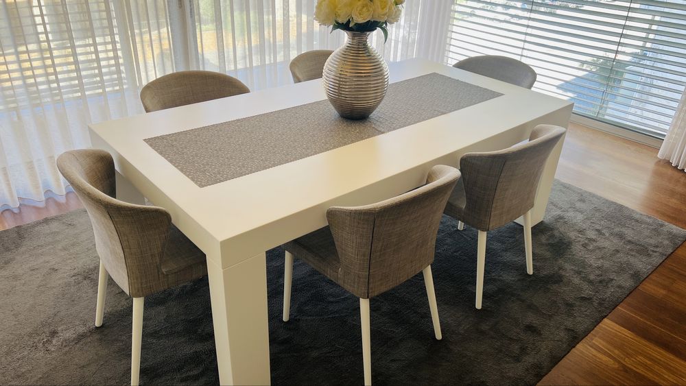 Conjunto mesa jantar completo