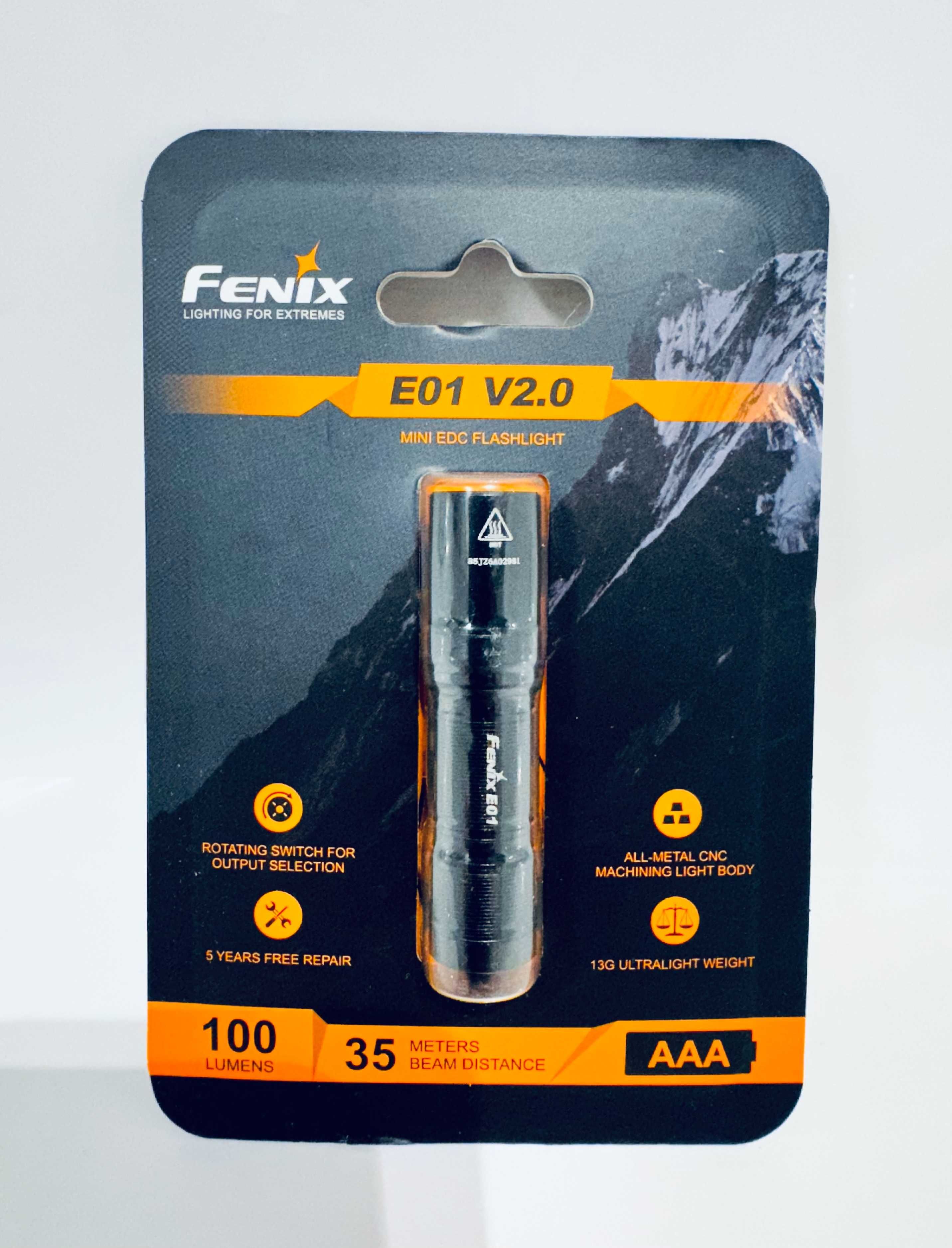 Latarka diodowa Miniaturka Fenix E01 V2.0