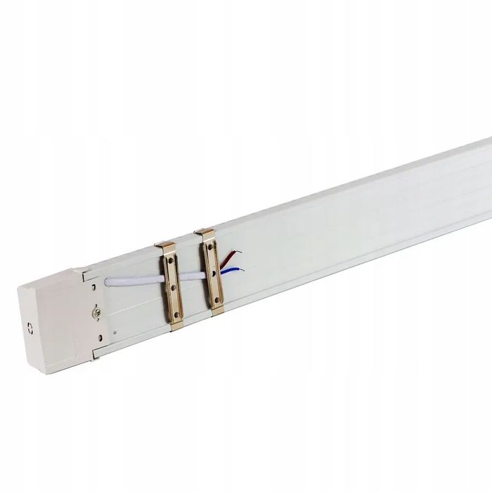 Lampa sufitowa LED 120cm 120W 6500K zimna natynkowa plafon świetlówka