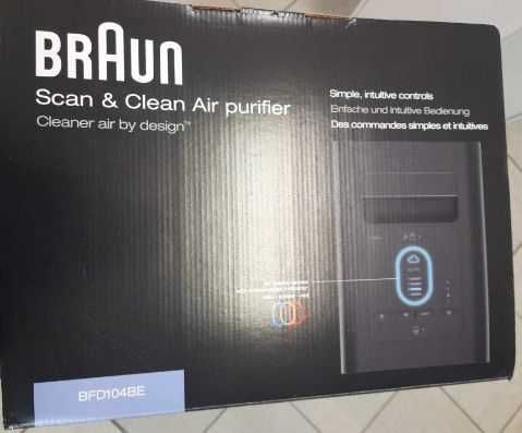 Oczyszczacz Powietrza BRAUN Scan Clean BFD104BE