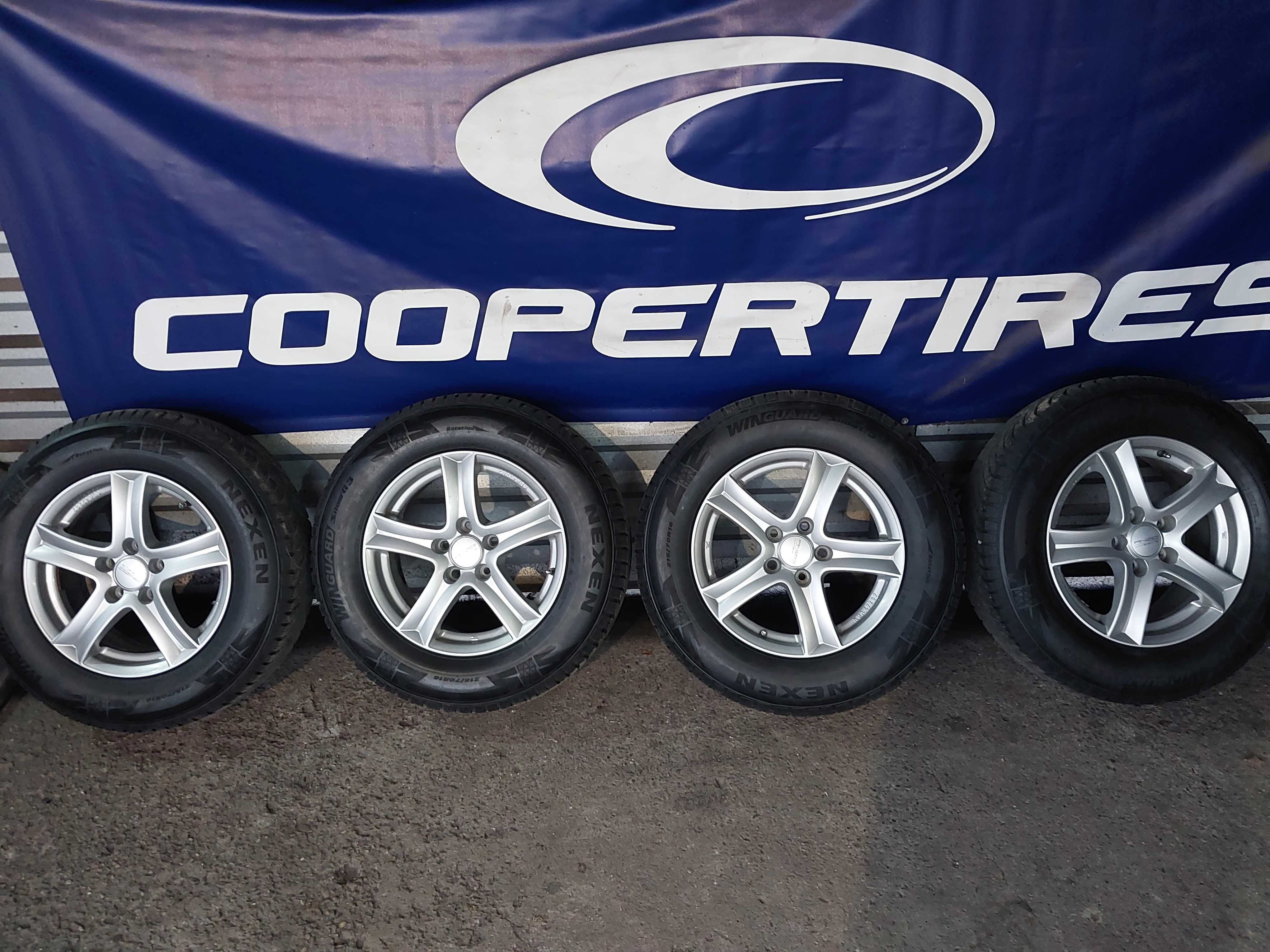 Koła zimowe alu Kia, Hyundai 16 cali 5x114.3 plus opony zimowe Nexen