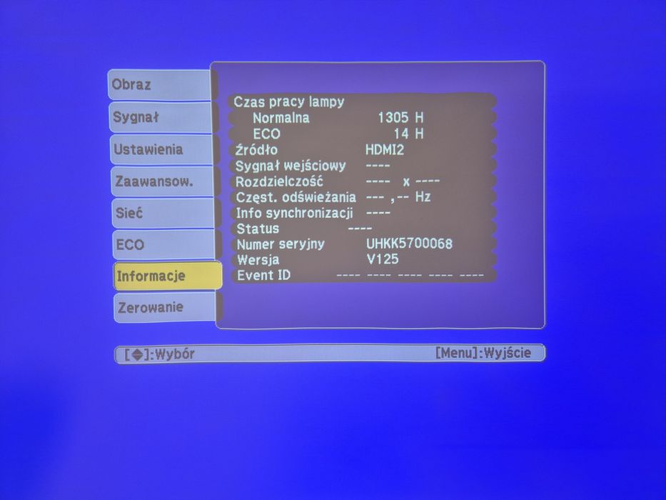 Projektor Epson EB-595Wi
