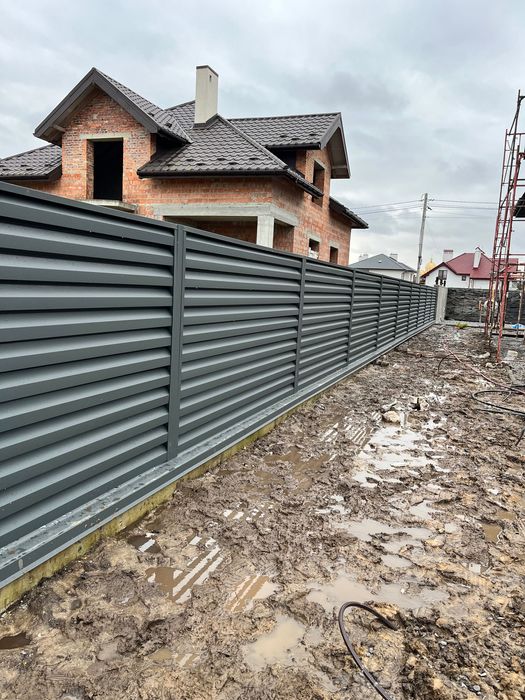 Профнастил Металочерепиця Паркан штахета Ринва