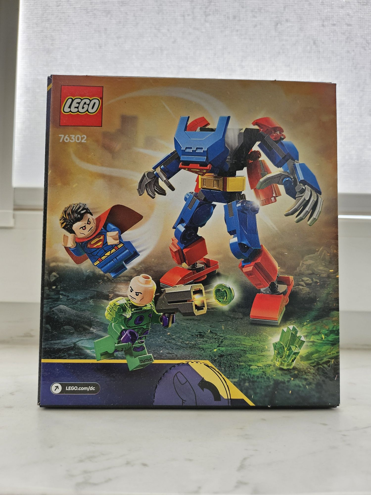 Lego dc 76302 superman mech новый