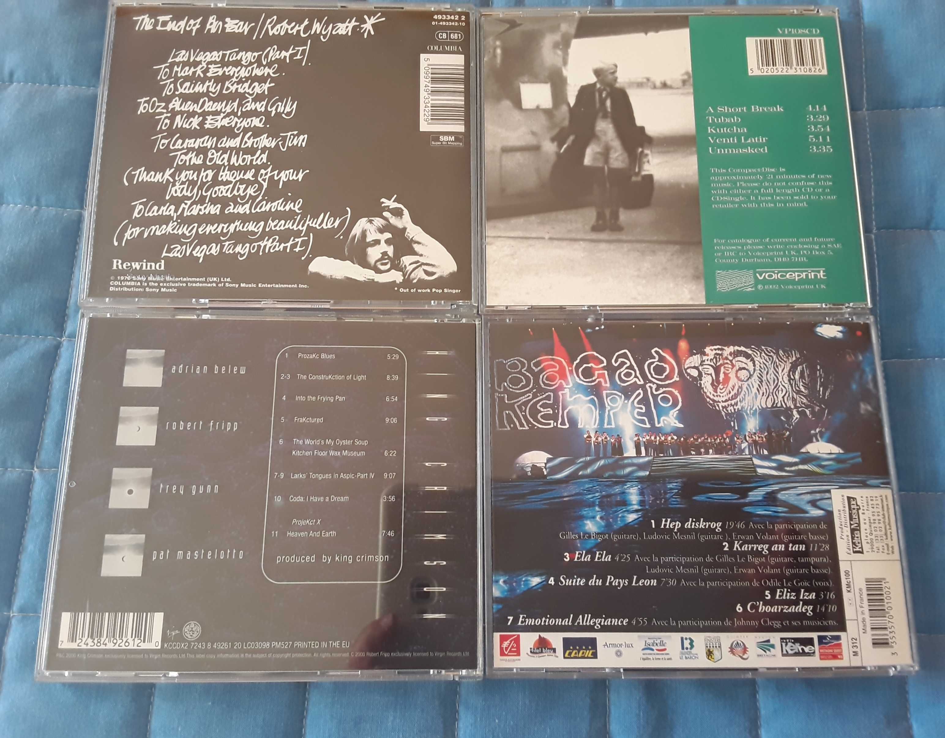 6 cd's originais