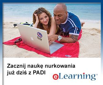 ELearning na kurs nurkowania PADI Dry Suit Diver