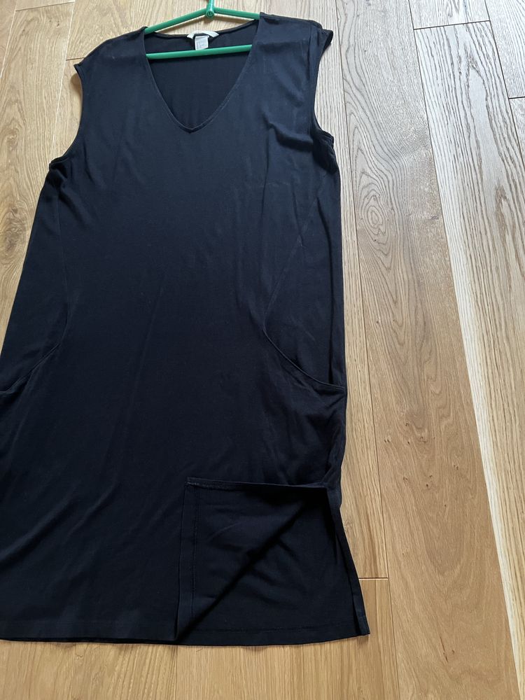 Sukienka czarna oversize H&M r. S