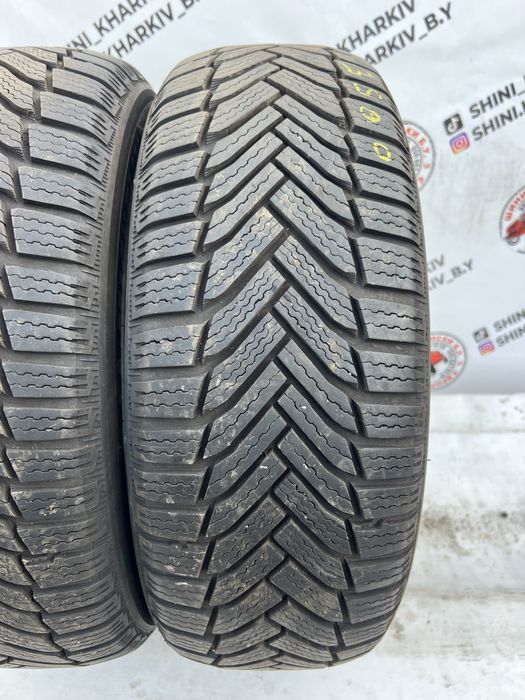 2шт 205/55R16 Michelin Alpin 6, СКЛАД Б/У РЕЗИНЫ