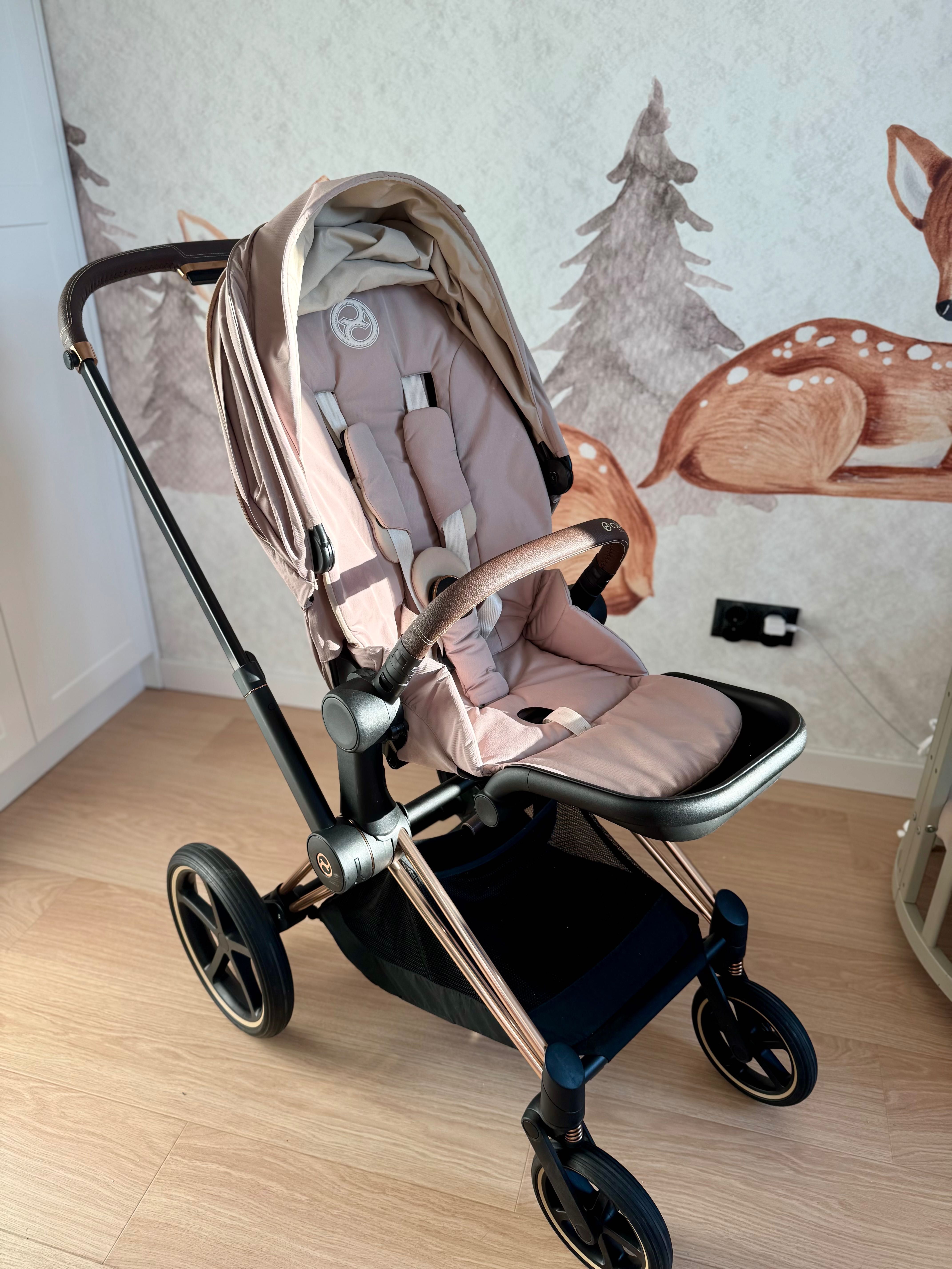 Cybex Priam 4.0 Rose Gold  Offwhite + Cozy Beige, Akcesoria, Gwarancja