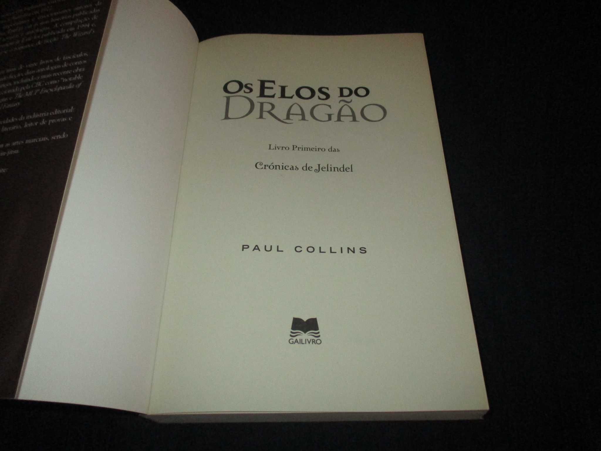 Livro Os Elos do Dragão Paul Collins Gailivro