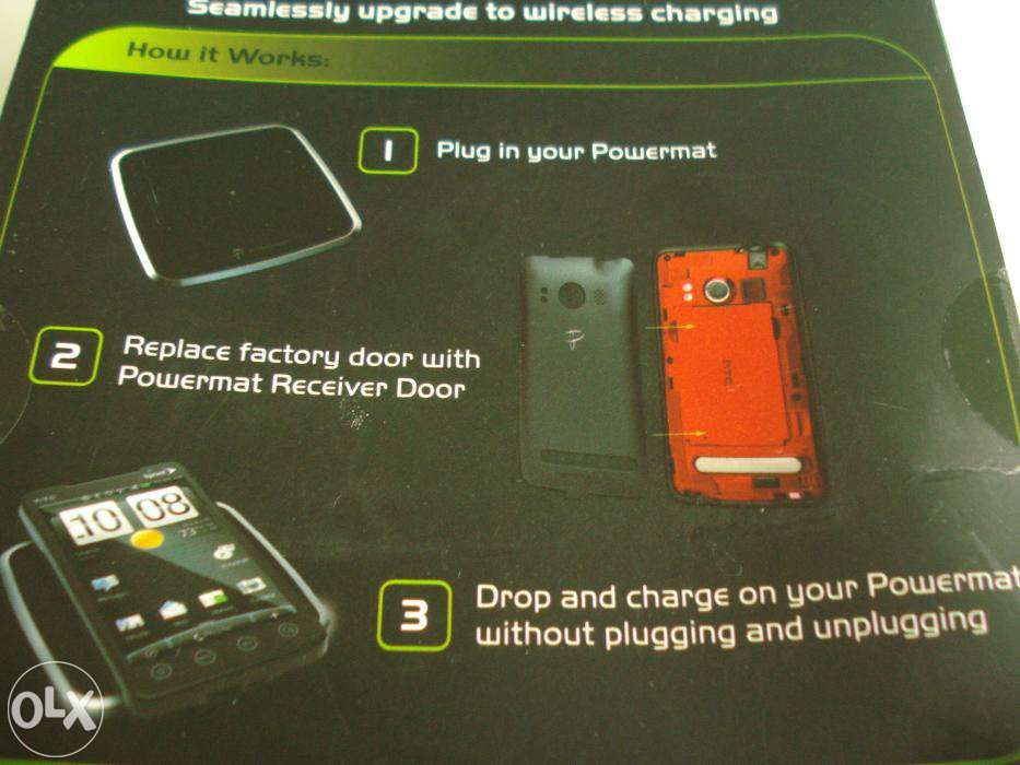 POWERMAT ładowarka bezprzewodowa HTC EVO 4G okazja