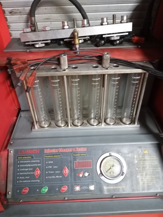 Стенд для діагностики та чищення бензинових форсунок LAUNCH CNC-601A