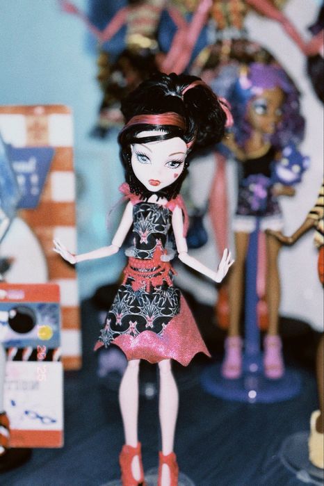 Лялька Монстер хай Дракулаура «Страх!Камера!Мотор»