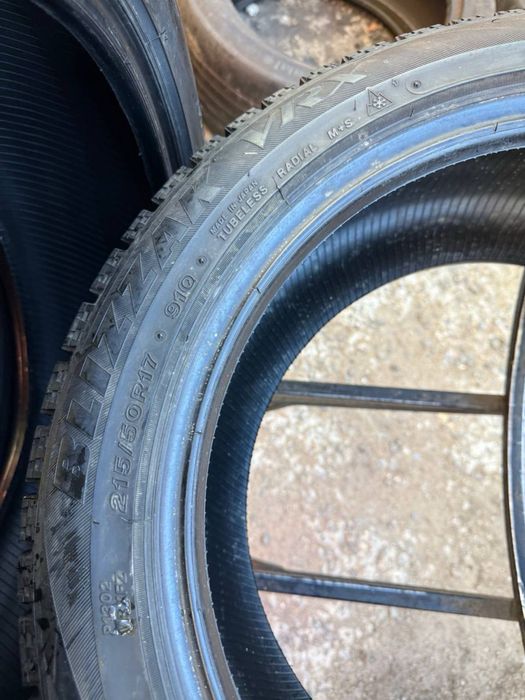 Шины БУ 215 50 R 17 Bridgestone blizzak VRX  Зимни комплект
